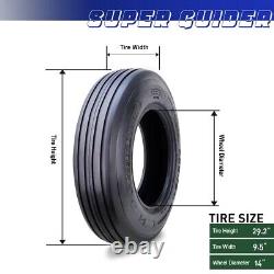 SUPERGUIDER Heavy Duty 9.5L-14 Rib Implement Tire I-1 Pattern 8 Ply 16008