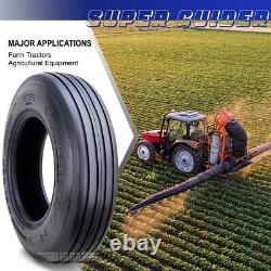 SUPERGUIER Heavy Duty 9.5L-15 Rib Implement Tire I-1 Pattern 12 Ply 16009
