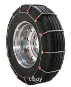 Sccsecurity 11-24.5 10.00-22 Heavy Duty Alloy Cable Tire Chains 49