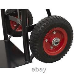 Sealey CST983HD Heavy-Duty Sack Truck with PU Tyres 200kg Capacity