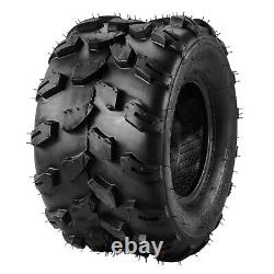 Set 2 18x9.50-8 18x9.5x8 Lawn Mower Tires 4Ply Heavy Duty Tubeless Replace Tyres