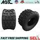 Set 2 18x9.50-8 4ply Tires Tubeless Heavy Duty 18x9.5x8 For Tractor Lawn Mower