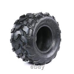 Set 2 18x9.50-8 Lawn Mower Tires 4Ply Heavy Duty 18x9.5x8 Garden Tubeless Tyres