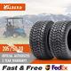 Set 2 205/50-10 Golf Cart Tires 4ply 205/50/10 Tubeless Replace Tyres Heavy Duty
