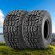 Set 2 23x11-10 Atv Tires Golf Cart 23x11x10 23x11 10 Heavy Duty 6ply Tubeless