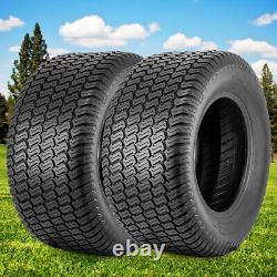 Set 2 23x9.5-12 Lawn Mower Tires 4Ply 23x9.5x12 Heavy Duty Garden Lawn Turf Tyre