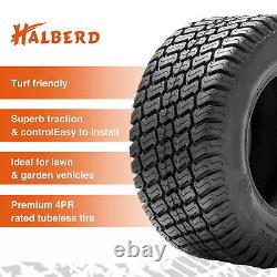 Set 2 23x9.5-12 Lawn Mower Tires 4Ply 23x9.5x12 Heavy Duty Garden Lawn Turf Tyre