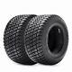 Set 2 23x9.5-12 Lawn Mower Tires 4ply 23x9.5x12 Heavy Duty Replacement Tyres