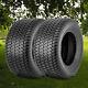 Set 2 23x9.50-12 Lawn Mower Tires 23x9.5x12 4pr Tubeless Tractor Tire Heavy Duty