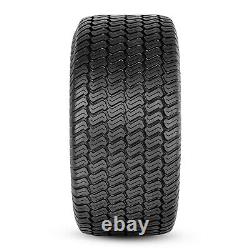 Set 2 23x9.50-12 Lawn Mower Tires 23x9.5x12 4Ply Tubeless Heavy Duty Replacement