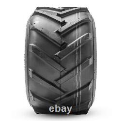 Set 2 24x12.00-12 Lawn Mower Tires Heavy Duty 4PR 24x12-12 Tubeless Tractor Tyre