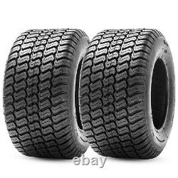 Set 2 24x12-12 Lawn Mower Tires 4Ply 24x12x12 Heavy Duty Tractor Turf Mower Tyre