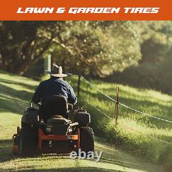 Set 2 24x12-12 Lawn Mower Tires 4Ply 24x12x12 Heavy Duty Tractor Turf Mower Tyre