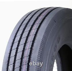 Set 2 Heavy Duty All Steel Trailer Tires 225/75R15 14 Ply 124/121M 11150