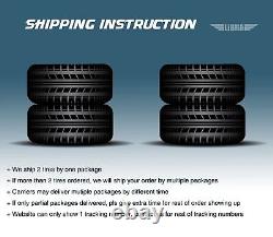 Set 2 Heavy Duty All Steel Trailer Tires 225/75R15 14 Ply 124/121M 11150