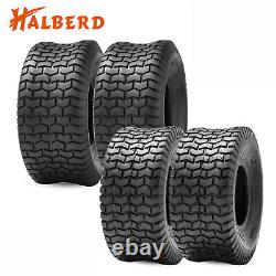 Set 4 15x6.00-6 20x8.00-8 Lawn Mower Tires 4Ply Garden Tractor Tire Heavy Duty