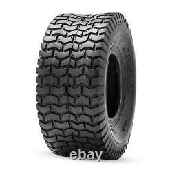 Set 4 15x6.00-6 20x8.00-8 Lawn Mower Tires 4Ply Garden Tractor Tire Heavy Duty