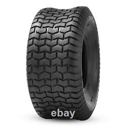 Set 4 15x6.00-6 20x8.00-8 Lawn Mower Tires 4Ply Garden Tractor Tire Heavy Duty