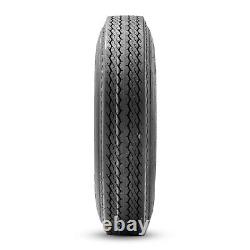 Set 4 4.80-12 Boat Trailer Tires 6Ply Heavy Duty 4.80x12 4.8-12 Replacement Tyre