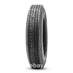 Set 4 4.80-12 Boat Trailer Tires 6Ply Heavy Duty 4.80x12 4.8-12 Replacement Tyre