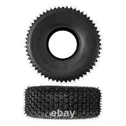 Set Of 2 19x7-8 ATV Tires 4Ply Heavy Duty 19x7x8 Tubeless Replacement Z-106