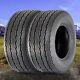 Set Of 2 205/65-10 Trailer Tires 10ply Heavy Duty 20.5x8x10 Tubeless Replacement