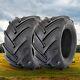 Set Of 2 23x10.5-12 Lawn Mower Tires 6ply Heavy Duty 23x10.5x12 Garden Tractor