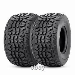 Set Of 2 23x11-10 ATV Tires 23x11x10 Golf Cart Tires 6PR Heavy Duty Replacement