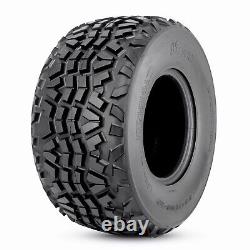 Set Of 2 23x11-10 ATV Tires 23x11x10 Golf Cart Tires 6PR Heavy Duty Replacement