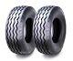 Set Of 2 Superguider Heavy Duty 11l-16 Implement Tire F-3 Pattern 12ply