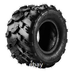 Set of 4 18x9.5-8 19x7-8 ATV Tires 4Ply Heavy Duty Go Kart Sport Tubeless Tires