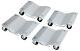 Set Of 4 Heavy Duty Tire Wheel Dolly Dollies Vehicle Moving Dolly -27018