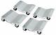 Set Of 4 Heavy Duty Tire Wheel Dolly Dollies Vehicle Moving Dolly 680kg/ Dolly
