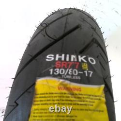 Shinko SR777 Heavy Duty Motorcycle Front Tire 130/80-17 65 (H) 87-4566