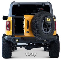 Smittybilt 6143 Heavy Duty Pivot Tire Carrier For 2021-2023 Ford Bronco