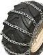 Snow Chains 8x12, 23x8.50x12 Heavy Duty Tractor Tire Chains