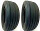 Two 11l-15 Implement Equipment Tire Tires 8 Ply Heavy Duty I-1 Tubeless 11l/15