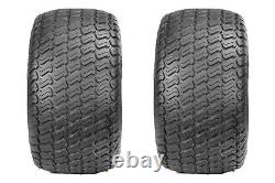 TWO 18X8.50-10 Mower Tires P332 Heavy Duty 18x8.5-10 Lawn Tractor Tubeless Tires