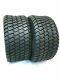 Two- 20x8.00-10 Lawn Tractor Tires Turf Master 4ply Heavy Duty 20x8-10