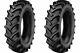 Two 5.00-12 R-1 Lug Compact-tractor Tires Heavy Duty W Tubes