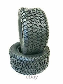 TWO New 16x6.50-8 4P Lawn Tractor Tires Turf Master Style 16x6.5-8 FREE SHIP