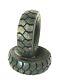Two New 5.00-8 500-8 Forklift Tire With Tubes, Flap Grip Plus Heavy Duty