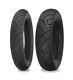 Tire Kit 777 Heavy Duty Reflector 130/90b16 Rear & 100/90-19 Front Tires Shinko