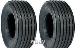 Two 11l-15 Implement Equipment Tire Tires 8 Ply Rated Heavy Duty I-1 Tubetype