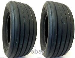 Two 11l-15 Implement Equipment Tire Tires Load D Rated Heavy Duty I-1 Tube Type