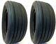 Two 11l-15 Implement Equipment Tire Tires Load D Rated Heavy Duty I-1 Tube Type