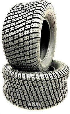 Two 24x9.50-12 Lawn Tractor Mower Heavy Duty Tubeless Tires 24x950-12 Heavy Duty