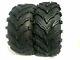 Two Heavy Duty Atv Tires 24x11-10 24x11x10 6 Ply Rated Mud Tires Tubeless