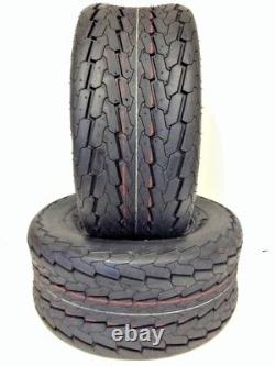 Two New 18.5x8.50-8 D268 Utility Heavy Duty Trailer Tires 18.5 8.50 8 FREE SHIP