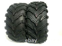 Two New K9 Mud ATV UTV Tires 24x9-11 24X9X11 6 Ply Rated Heavy Duty Tubeless